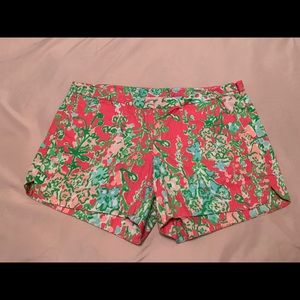 Lilly Pulitzer Pink Southern Charm Shorts